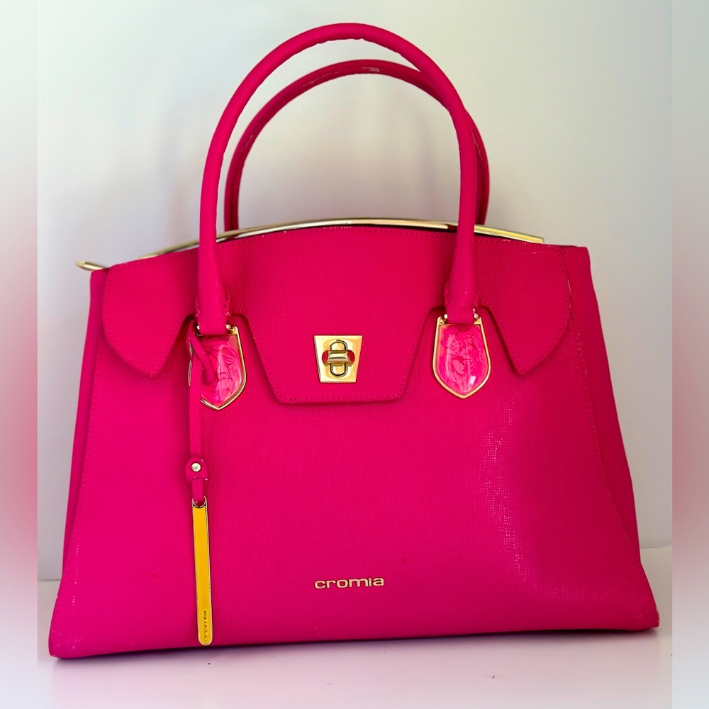CROMIA Classic Italian Handbag.